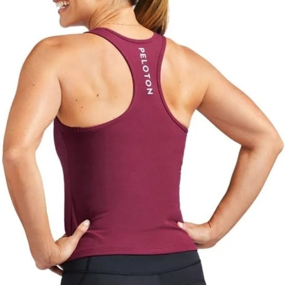 Peloton Cadent Cropped Racerback Tank Size Small